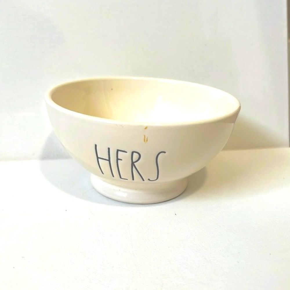 💥3/10 Sale - Rae Dunn inspired Magenta “Hers” Bowl